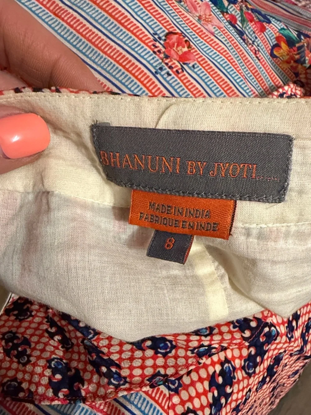 Anthropologie Bhanuni Casablanca Ruffle boho maxi Skirt Jyoti Sharma Size 8 - Picture 9 of 11